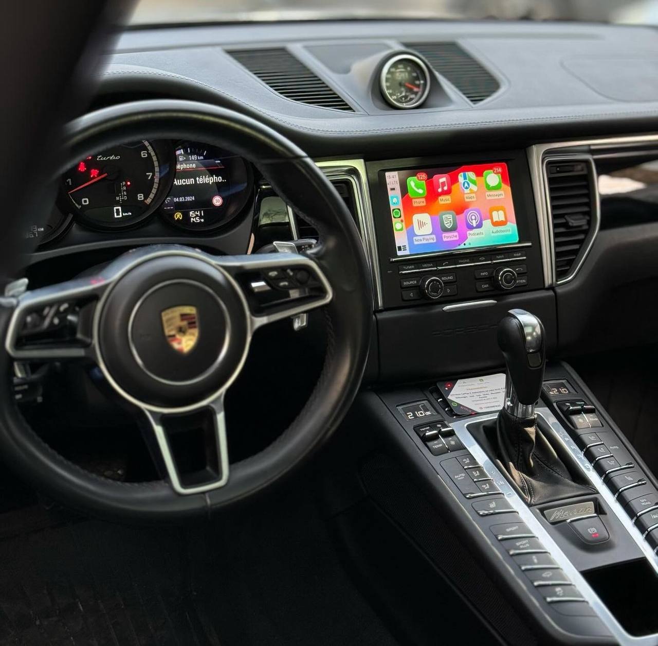 Kit Apple CarPlay et Android Auto sans fil pour Porsche (PCM 3.0 et 3.1)