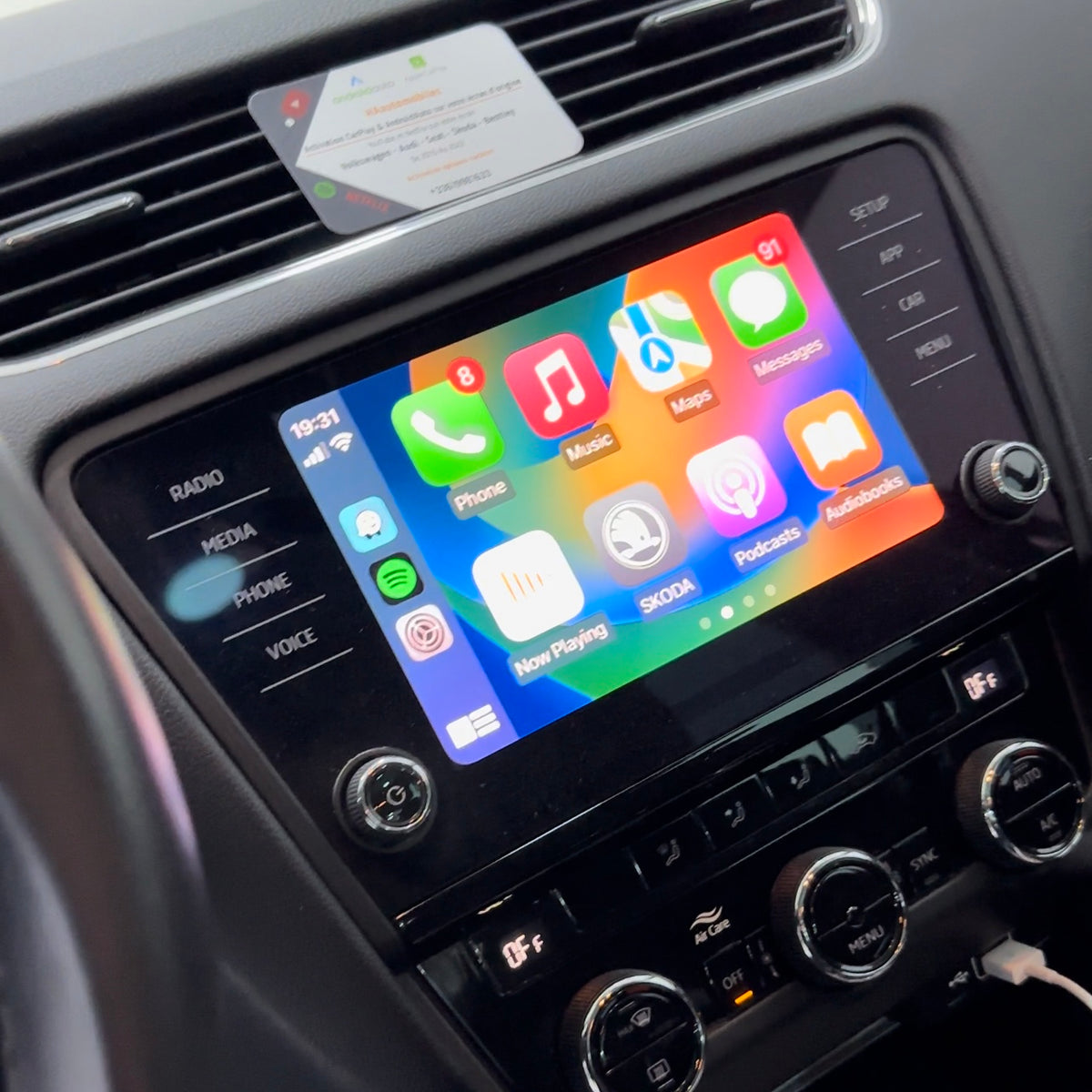 Smartlink Auto Activation de Skoda SmartLink – Apple Carplay / Android Auto – Ha ...