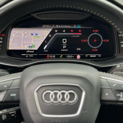 Activation de l'affichage RS Performance Audi - Virtuel cockpit Gen2