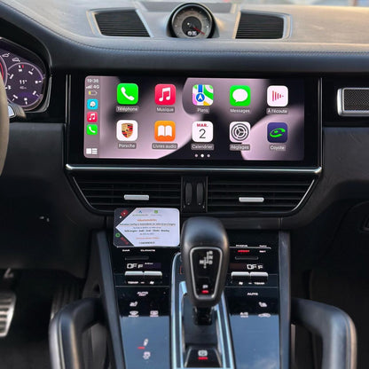 Activation Apple CarPlay en plein écran Porsche