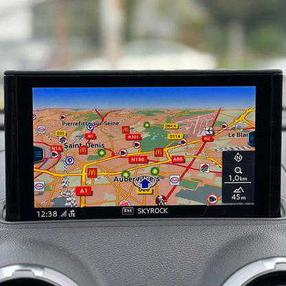 Activation de la navigation (GPS) Audi