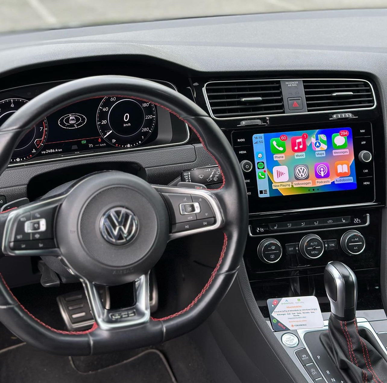 Activation de VW AppConnect – Apple Carplay / Android Auto