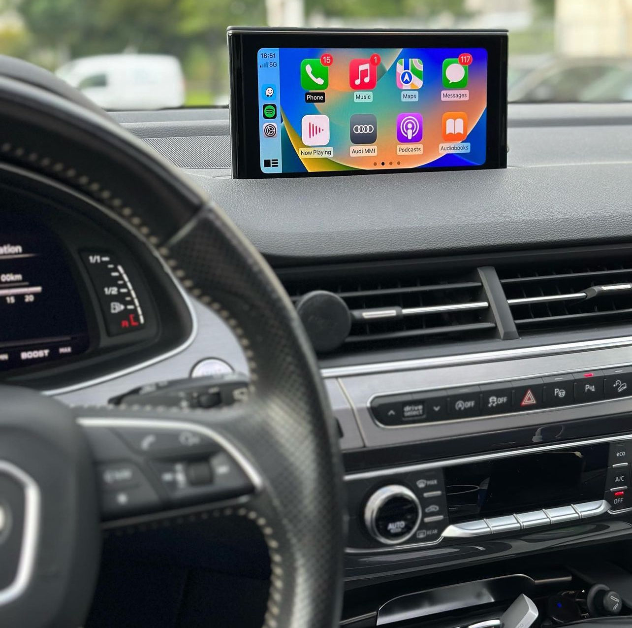 Activation de Audi Smartphone Interface  – Apple Carplay / Android Auto