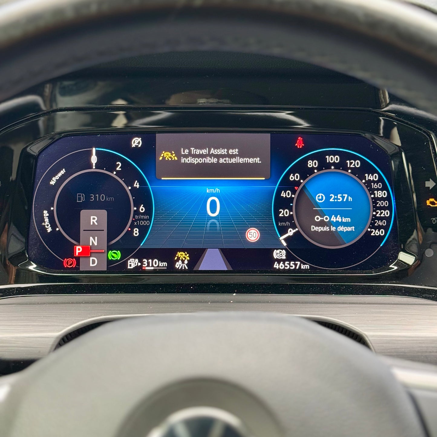 Réparation défaut Travel assist & emergency assist SoS