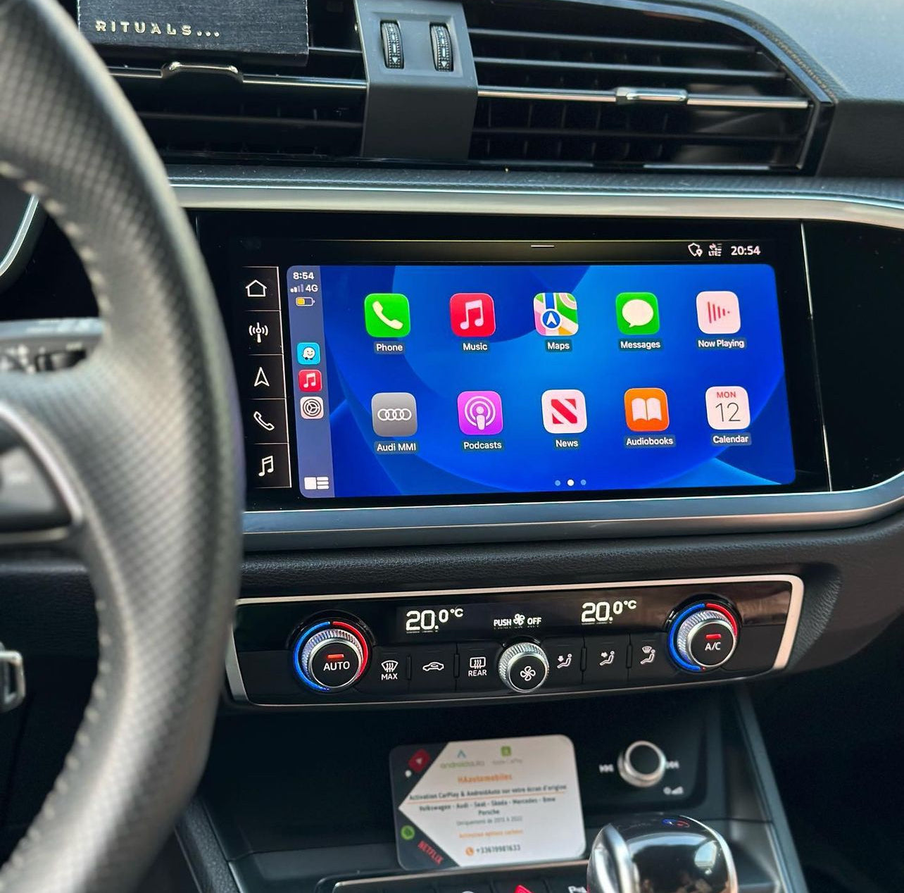 Activation Carplay Audi MH2P/MS2P