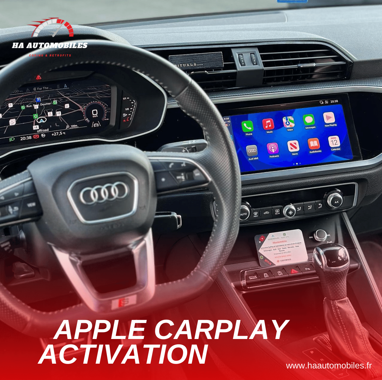 Activation Carplay Audi MH2P/MS2P