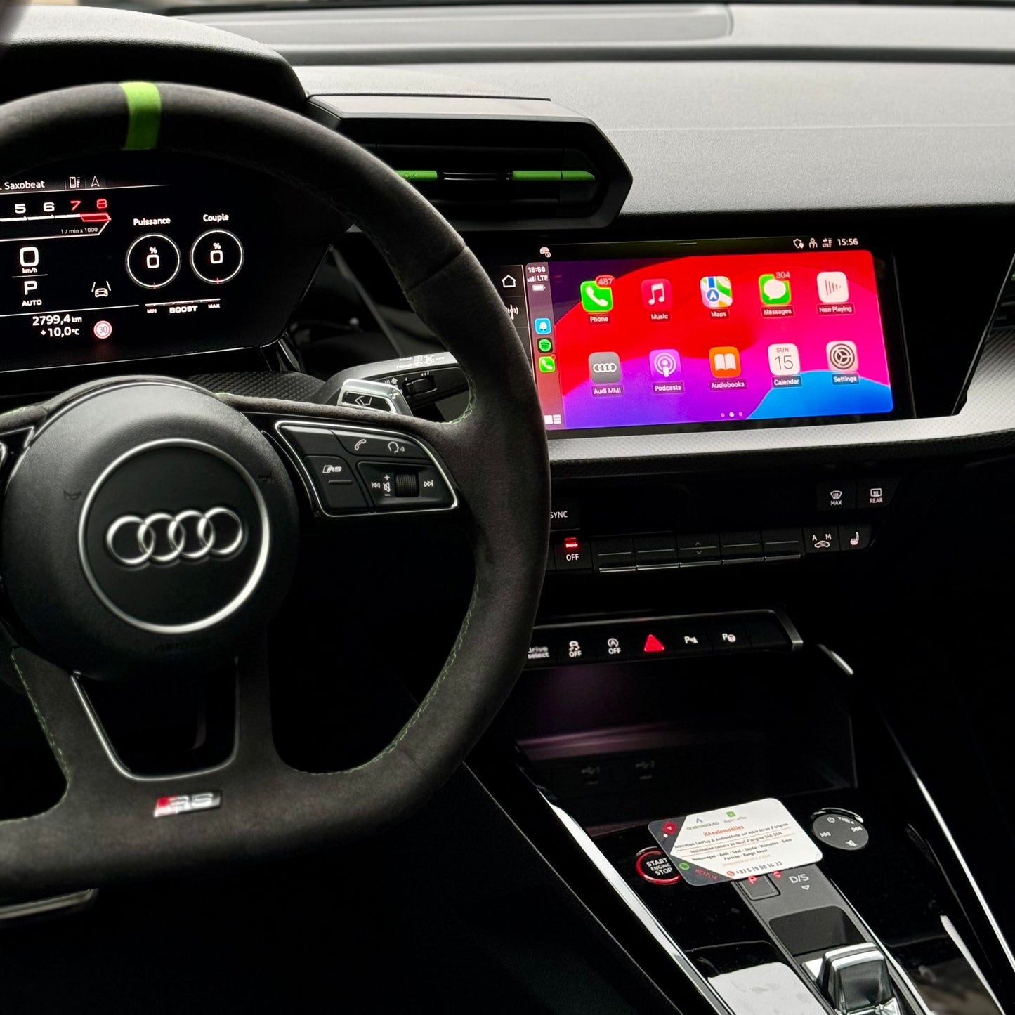 Activation Carplay et Android Auto Audi MIB 3