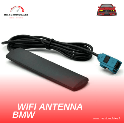 Fourniture d'antenne WiFi BMW NBTevo + service d'ajustement