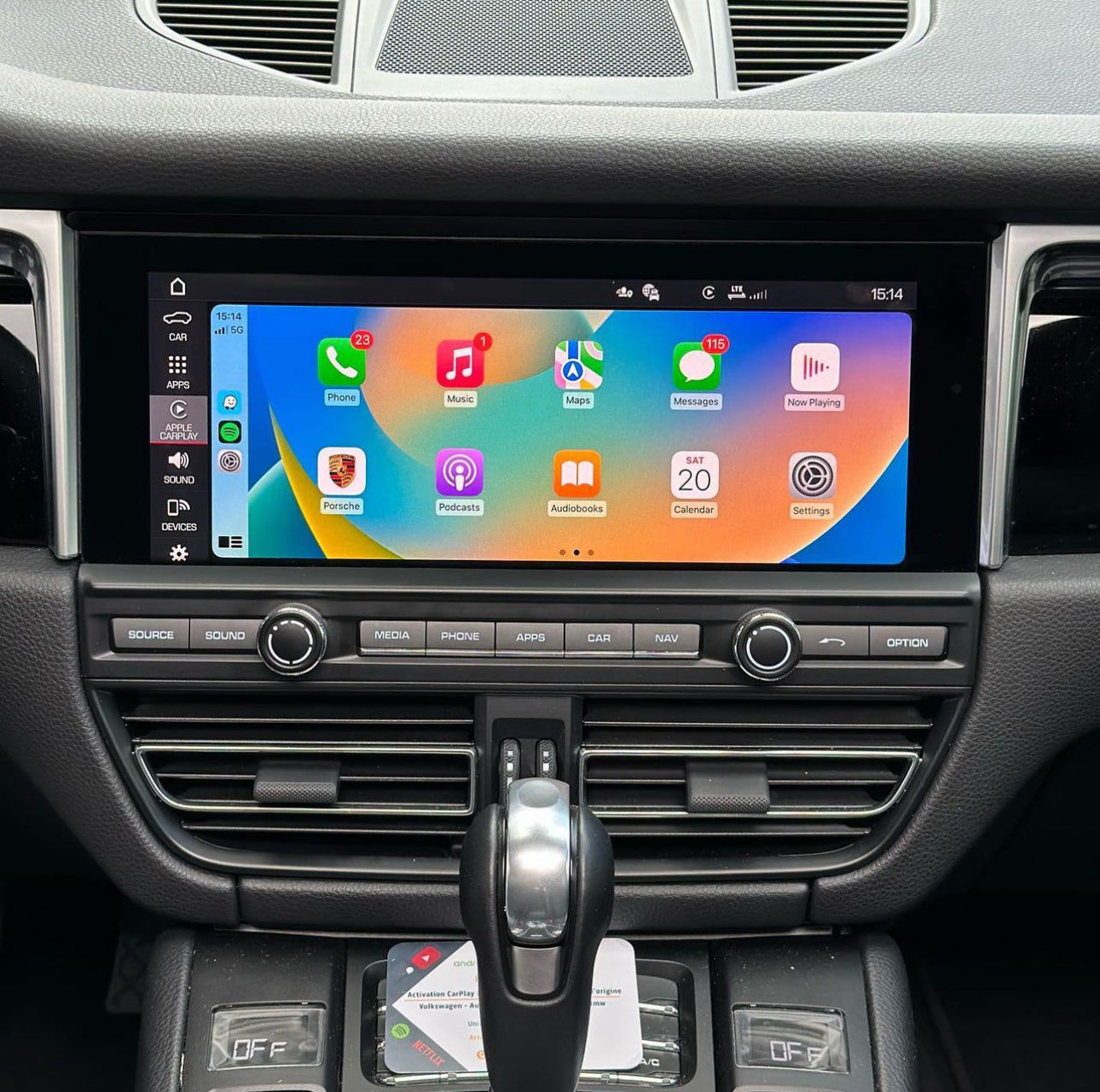 Activation Apple CarPlay et AndroidAuto Porsche MH2p - PCM5