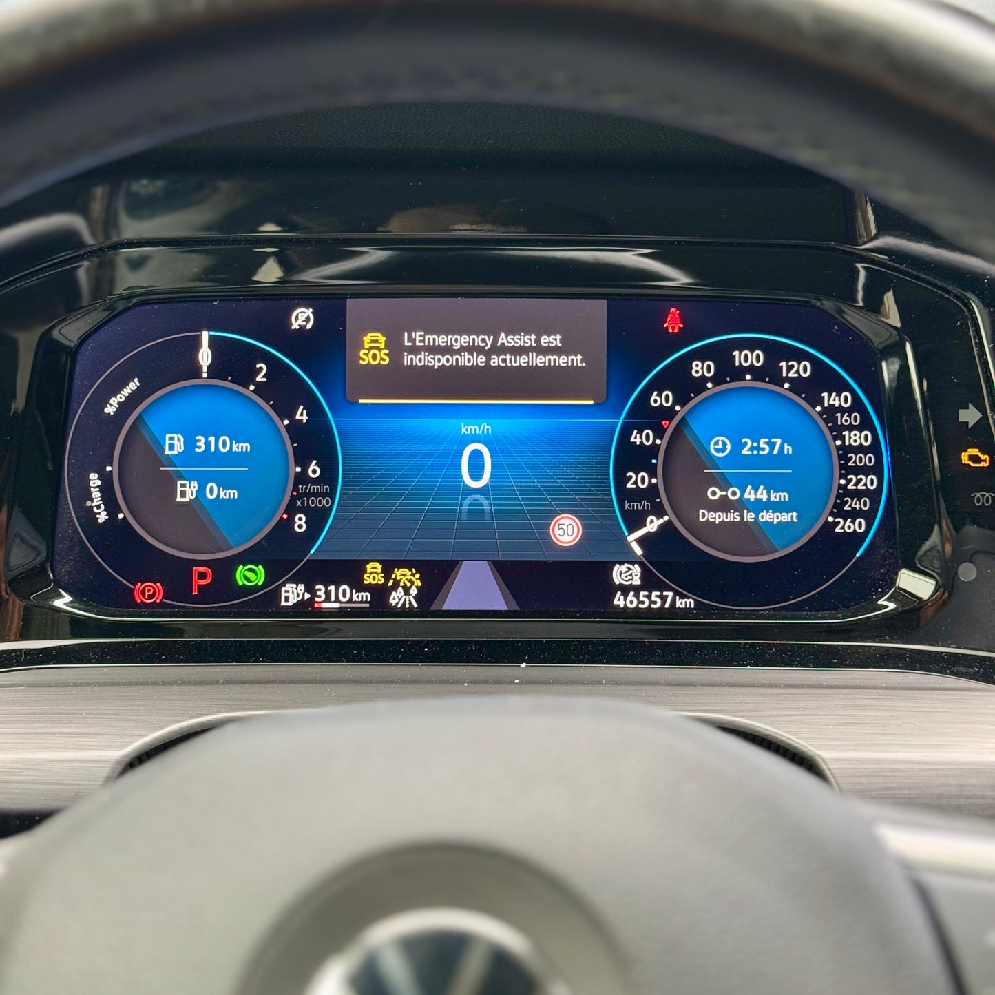 Réparation défaut Travel assist & emergency assist SoS