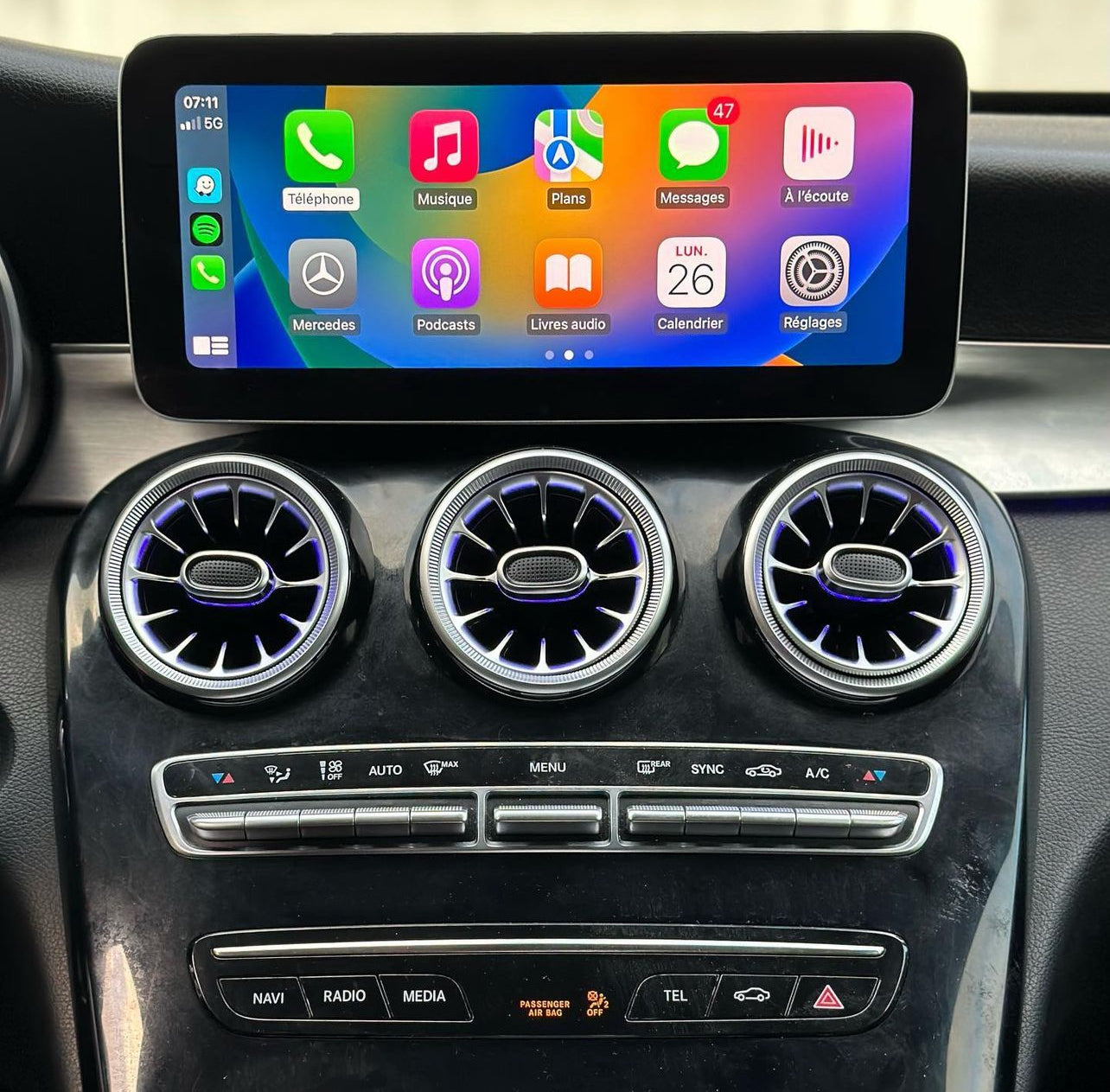 Activation Apple CarPlay et AndroidAuto Mercedes - NTG5.5 Classe C/E/S