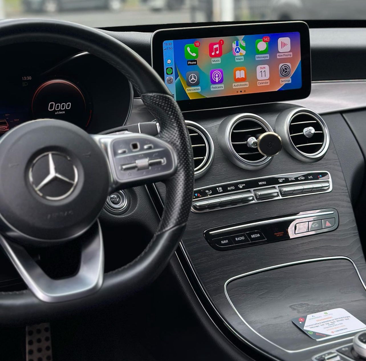 Activation Apple CarPlay et AndroidAuto Mercedes - NTG5.5 Classe C/E/S