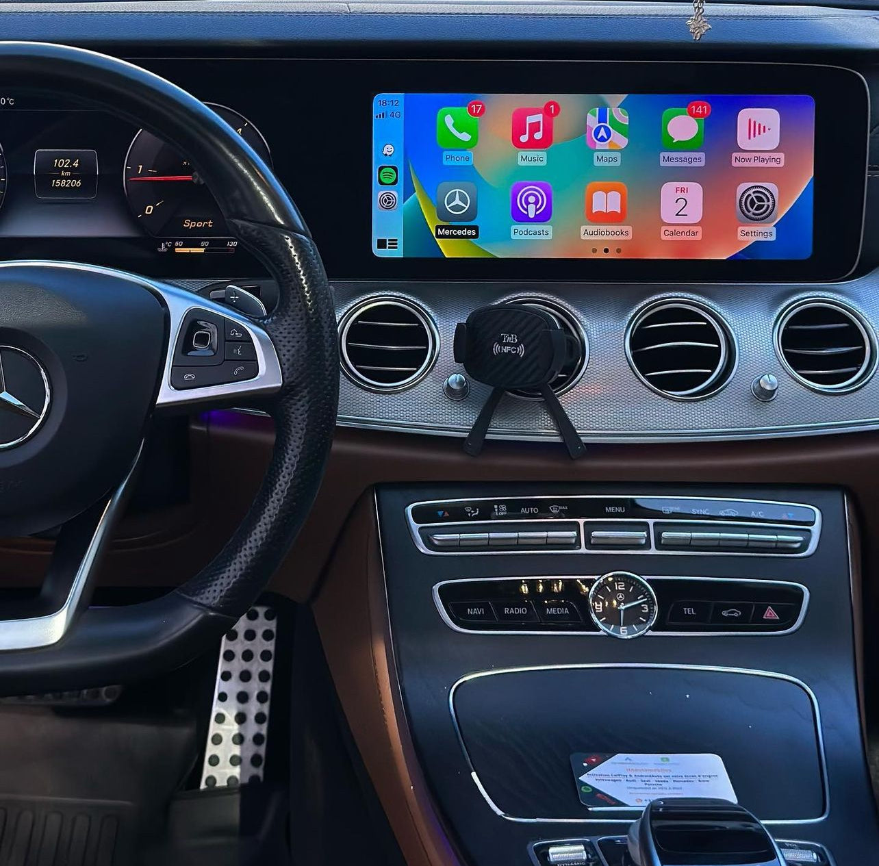 Activation Apple CarPlay et AndroidAuto Mercedes - NTG5.2 Classe C/E/GLC