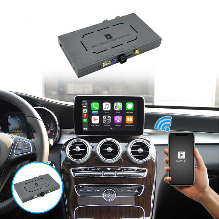 Kit Apple CarPlay & AndroidAuto sans fil Mercedes