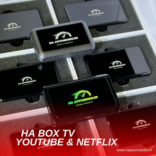 HA box TV - Youtube, Netflix et Carplay sans fil